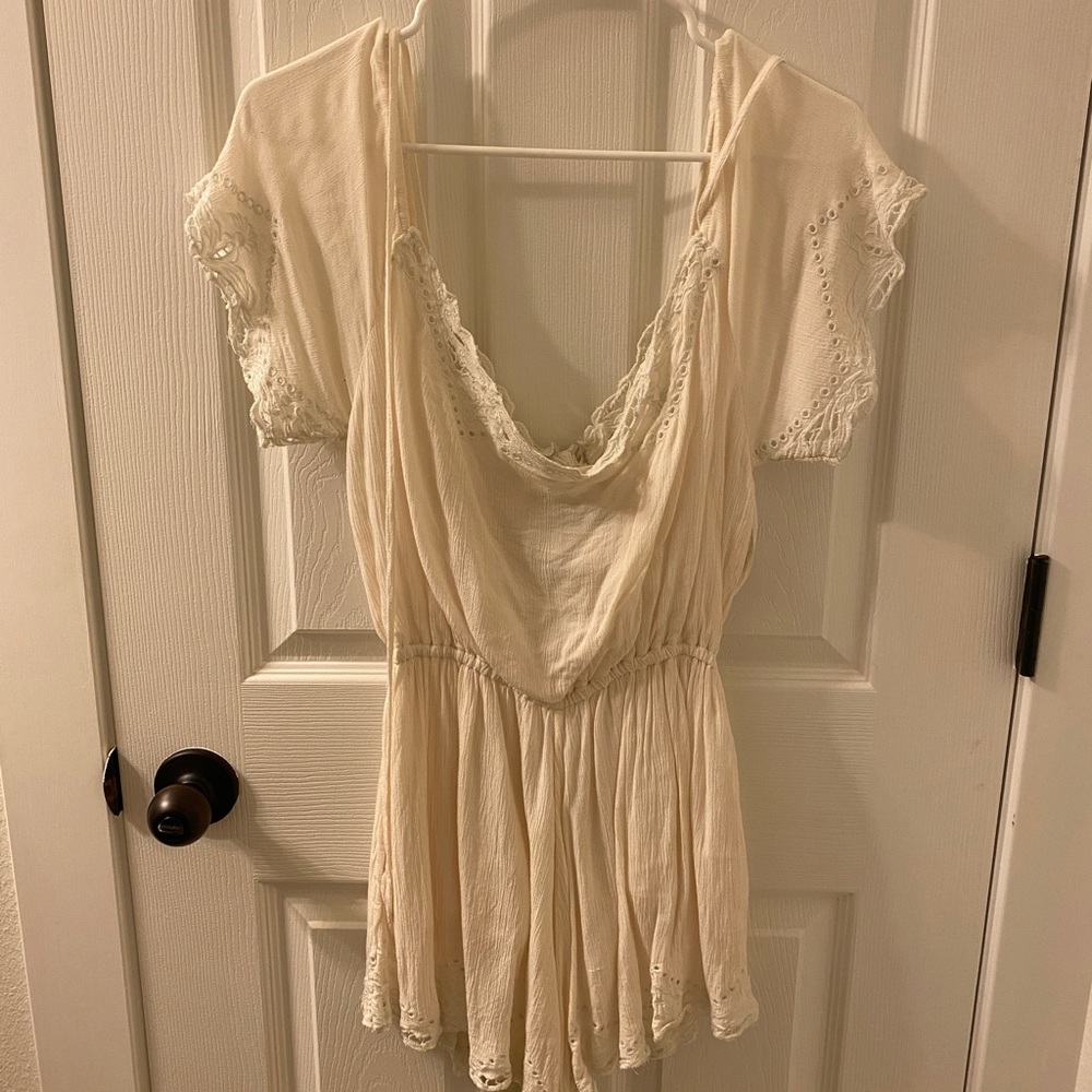 Ivory Romper // FREE PEOPLE
